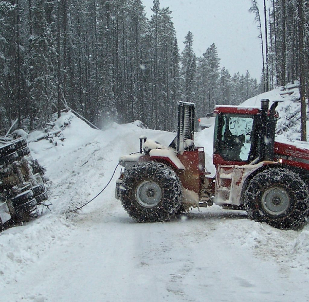 safely hauling equipment